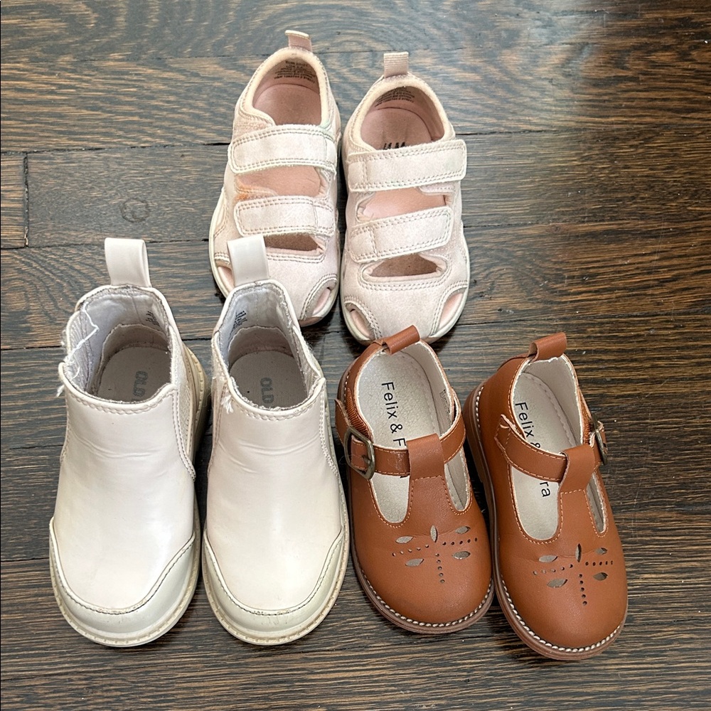 Toddler Girls Size 5 Shoes Bundle